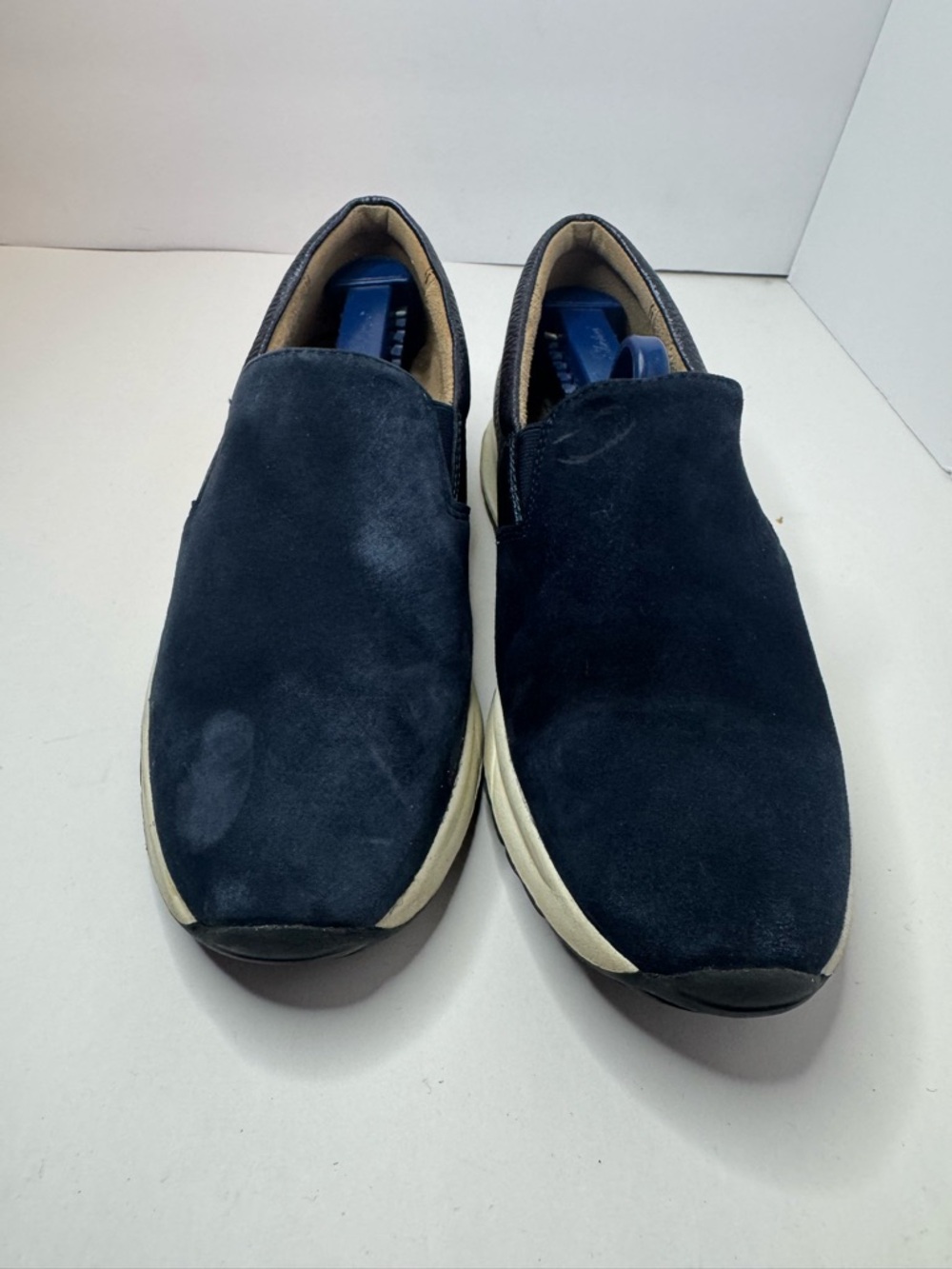 Naturalizer Blue Slip-On Suede Casual Shoes Size 7M